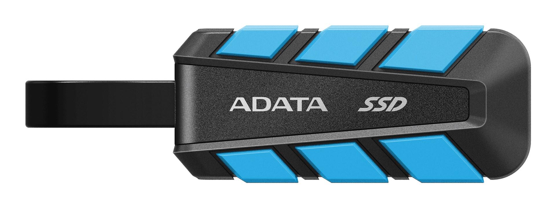 A-Data SC740 Portable SSD - 500GB - Sort - Ekstern SSD - USB 3.2 Gen 2