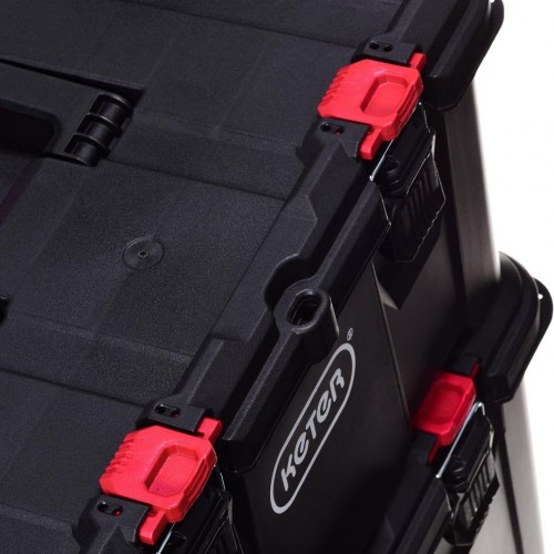 Værktøjskasser på hjul Keter Stack ’N’ Roll – sæt med 3 moduler
