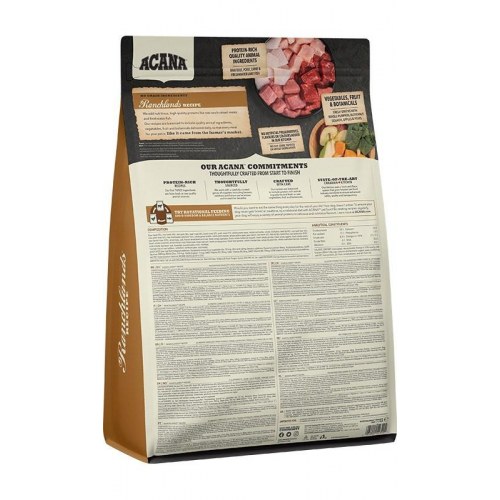 Hundefoder tørfoder ACANA Highest Protein Ranchlands Dog 2 kg