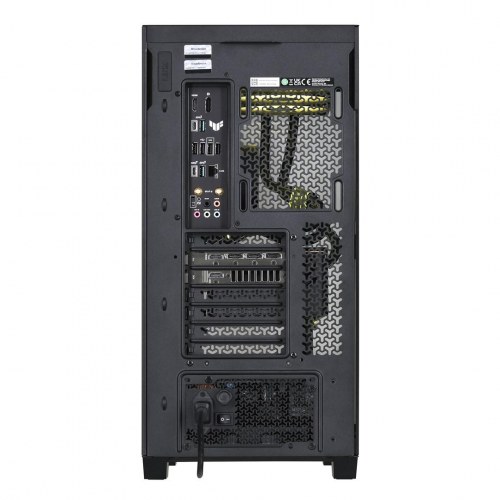 Gaming PC Actina – Ryzen 7 9800X3D, 64 GB DDR5, 2 TB NVMe SSD, GeForce RTX 5090, Midi Tower, sort
