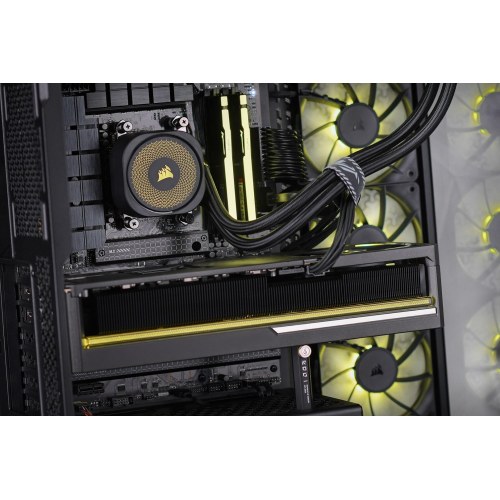 Gaming PC Actina – Ryzen 7 9800X3D, 64 GB DDR5, 2 TB NVMe SSD, GeForce RTX 5090, Midi Tower, sort