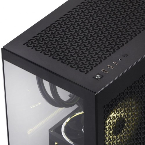 Gaming PC Actina – Ryzen 7 9800X3D, 64 GB DDR5, 2 TB NVMe SSD, GeForce RTX 5090, Midi Tower, sort