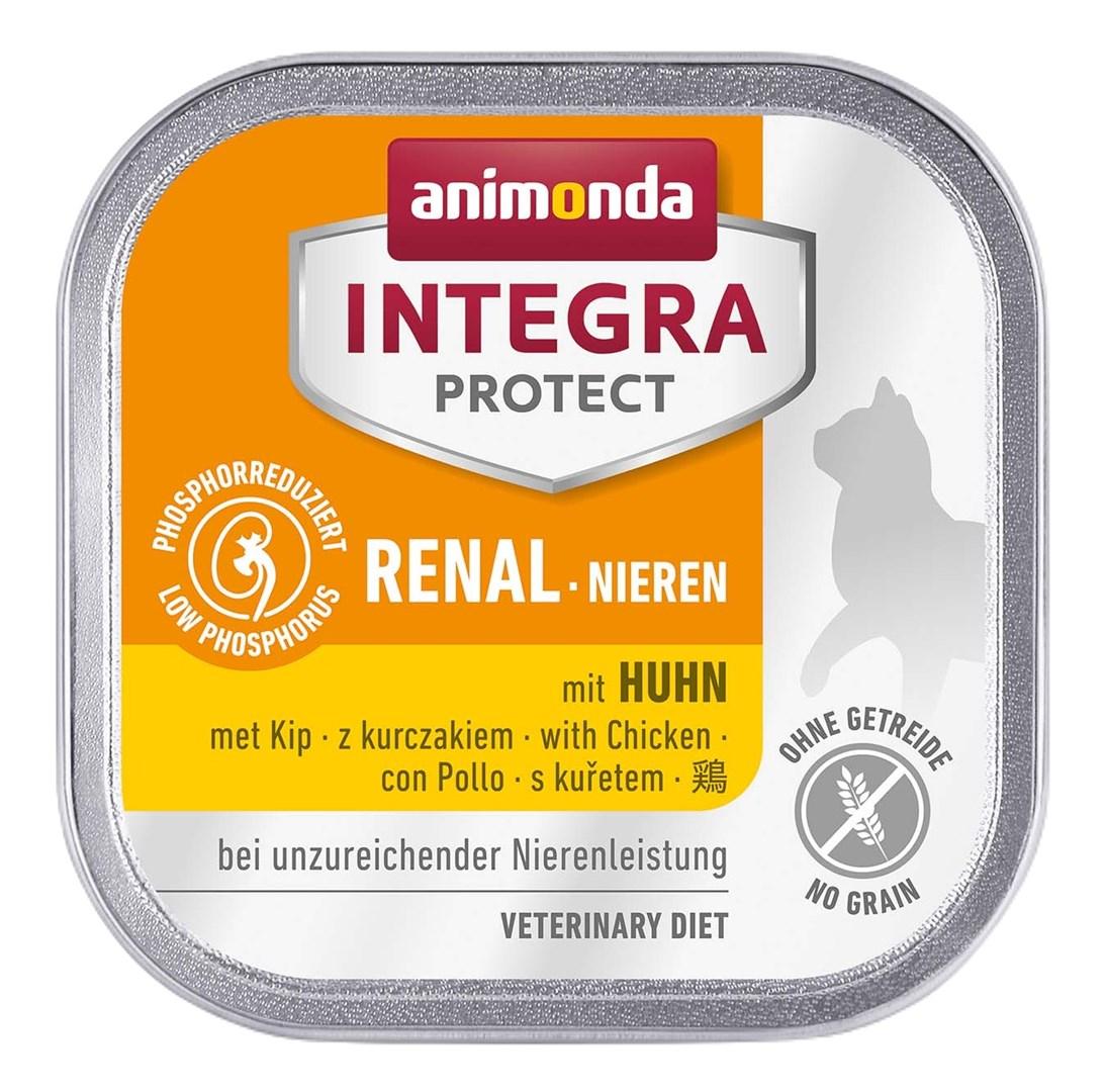 Vådfoder til kat – animonda Integra Protect Renal, kylling, 100 g