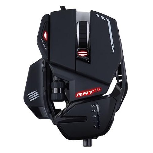 Gaming mus Mad Catz R.A.T. 6+ – højrehåndet, USB, 12.000 DPI