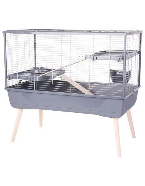 Kaninbur ZOLUX Neolife 100, grå