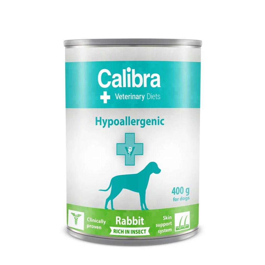 Hundefoder vådfoder Calibra Veterinary Diets Hypoallergenic – Kanin & Insekt, 400 g