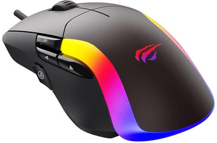 Gaming mus Havit MS959S - kablet, ergonomisk, 8 knapper billede