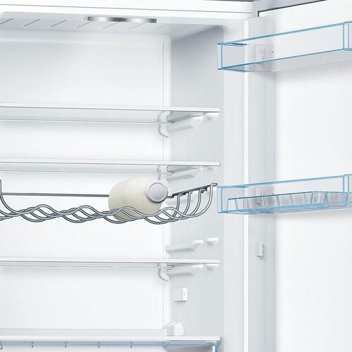 Kølefryseskab Bosch Serie 4 KGV33VLEA, 289 l, E, rustfrit stål