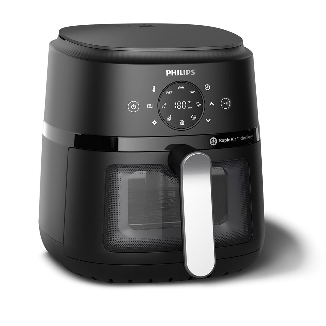 Airfryer – Philips 2000 Series NA221/00, 4,2 l, 1.500 W, sølv