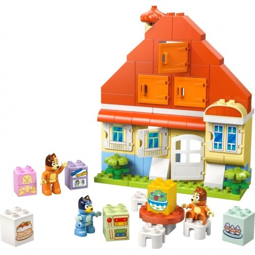 LEGO DUPLO Bluey – Blueys Familiehus med huskespil (10459)
