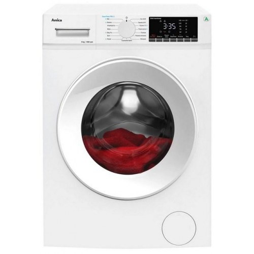 Vaskemaskine frontbetjent Amica 8 kg, 1.400 omdr., A