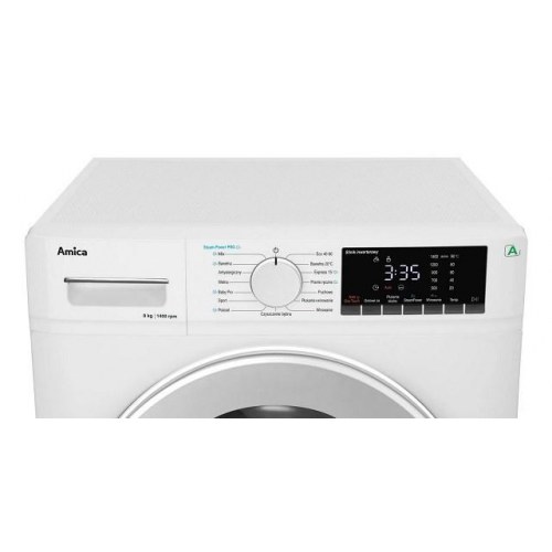 Vaskemaskine frontbetjent Amica 8 kg, 1.400 omdr., A