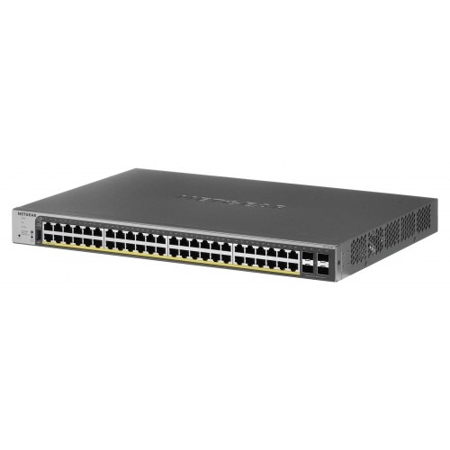 Gigabit switch NETGEAR GS752TPP - Managed L2/L3/L4 med PoE+, grå