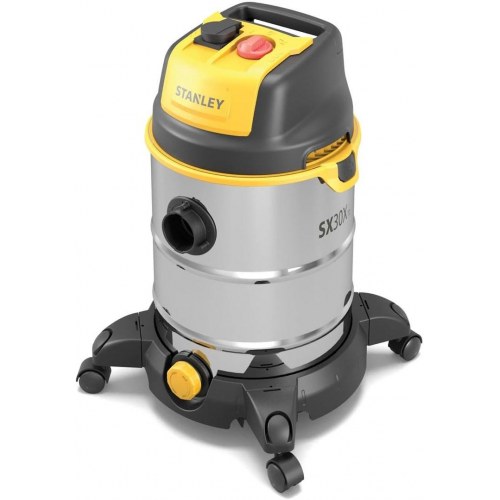 Industristøvsuger STANLEY SXVC30XTDE våd/tør - 1.600 W, rustfrit stål