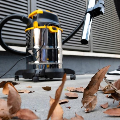 Industristøvsuger STANLEY SXVC30XTDE våd/tør - 1.600 W, rustfrit stål