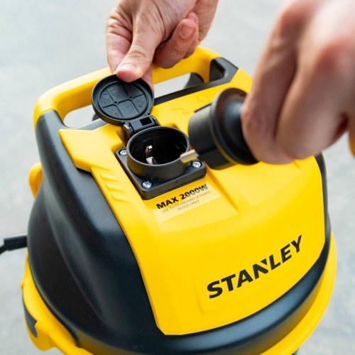 Industristøvsuger STANLEY SXVC30XTDE våd/tør - 1.600 W, rustfrit stål
