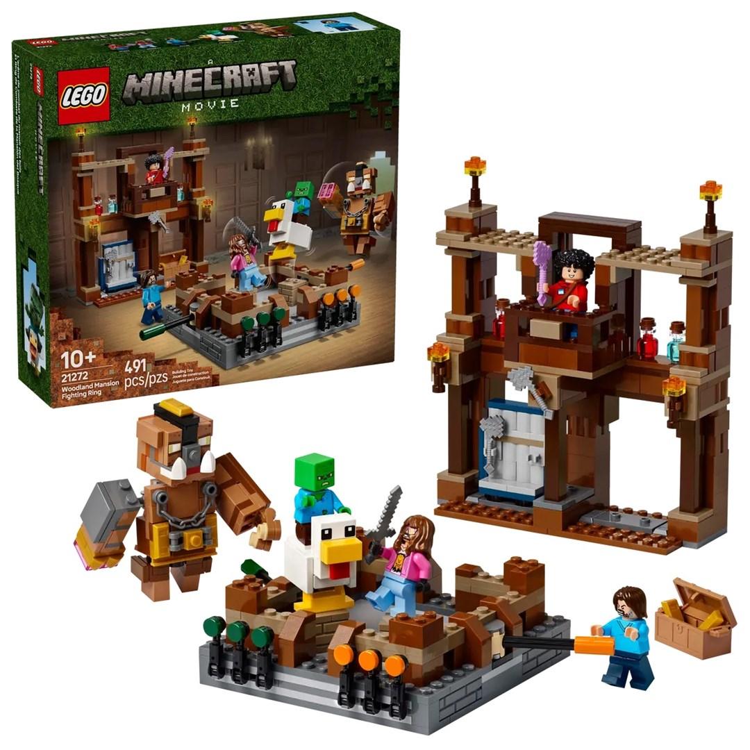LEGO Minecraft 21272 Woodland Mansion Fighting Ring byggesæt