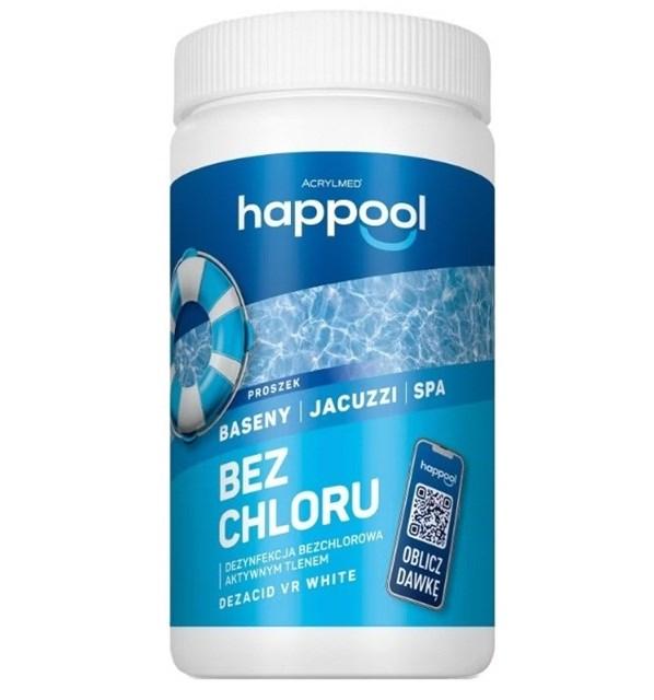 Pool desinfektionsgranulat uden klor - Acrylmed DEZACID VR WHITE, 100 g