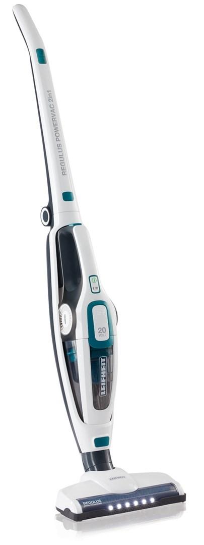 Ledningsfri støvsuger LEIFHEIT PowerVac 2-i-1, poseløs, sort/blå/hvid