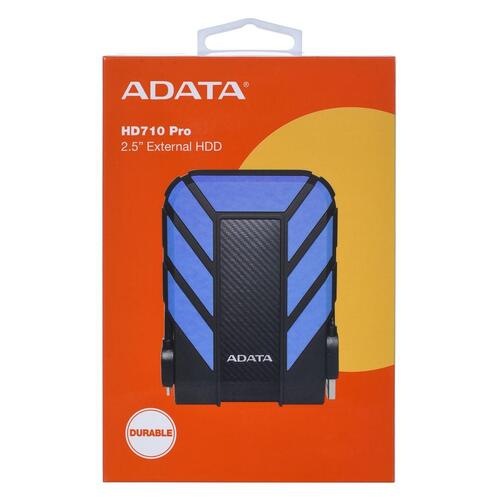 Ekstern harddisk ADATA HD710 Pro 2 TB – sort/blå