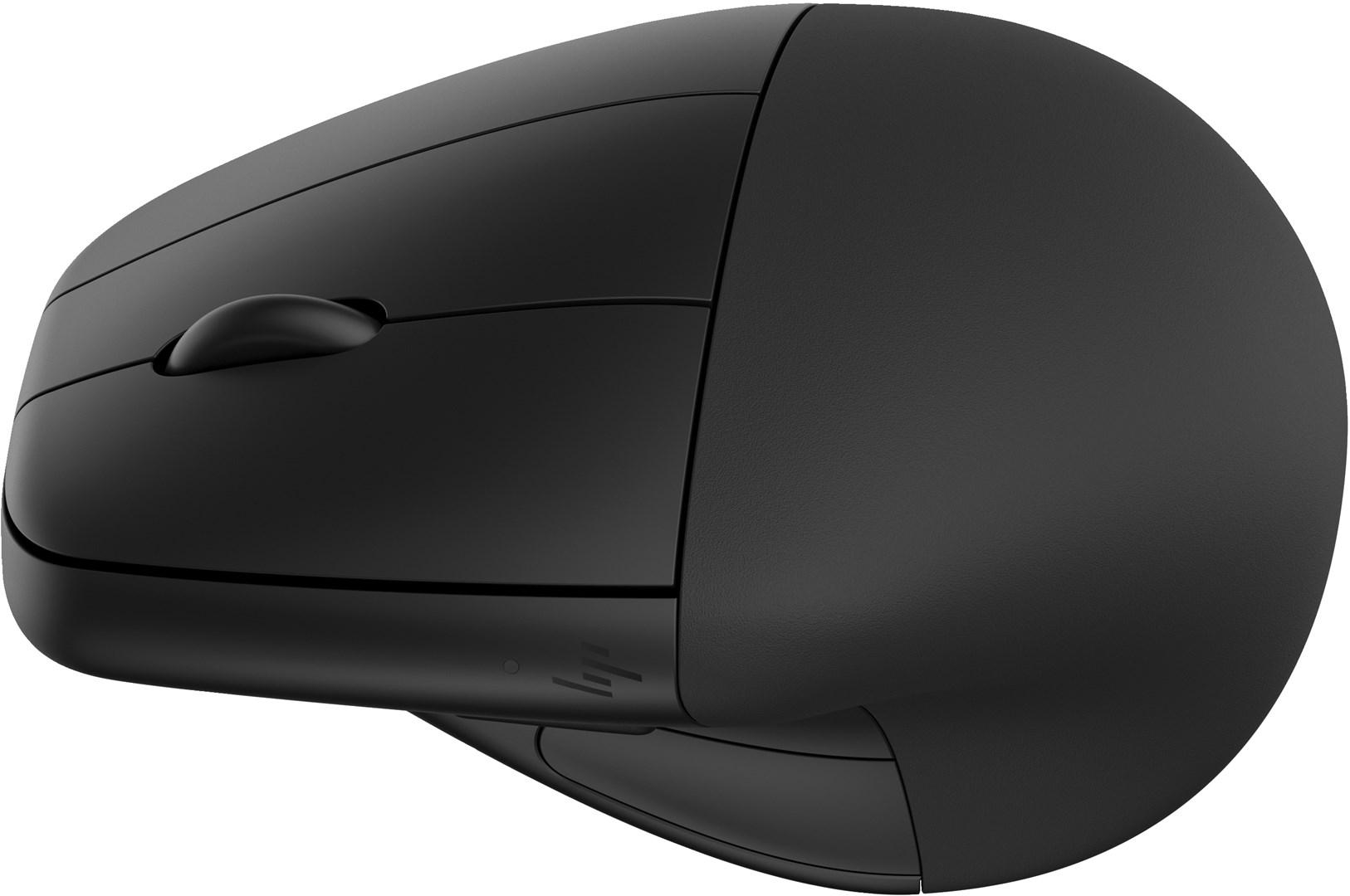 Trådløs ergonomisk mus HP 920 Ergo Vertical - sort billede