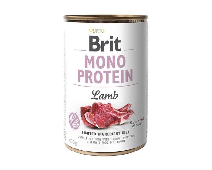 Vådfoder til hund – Brit Mono Protein Lam 400 g