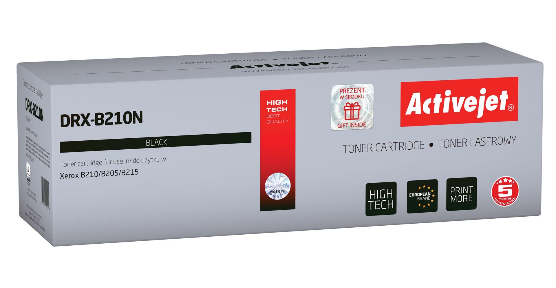 Tromleenhed til laser - Activejet DRX-B210N, sort, kompatibel med Xerox 101R00664 (op til 40.000 sider)