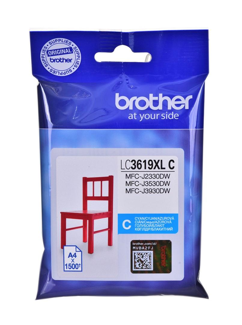 Blækpatron cyan Brother LC-3619XL C – original, 1 stk. billede
