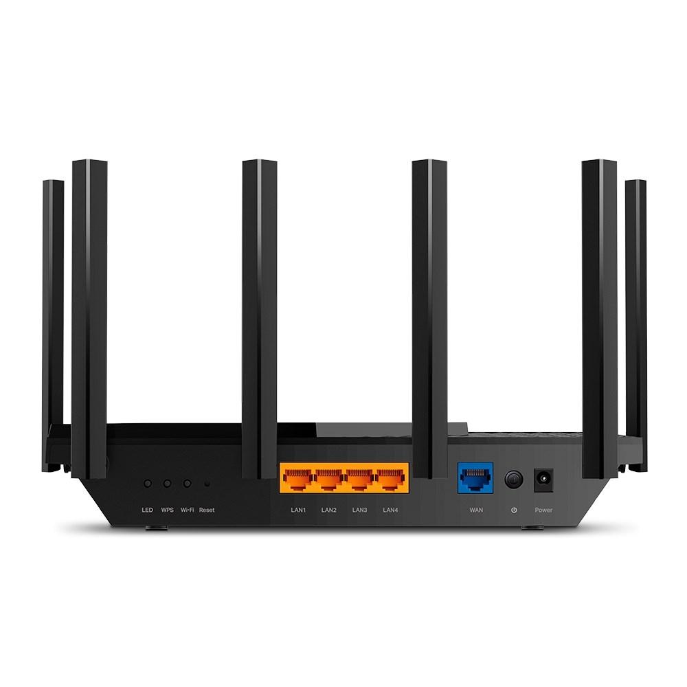 Wi‑Fi 6 router TP-Link Archer AX72 – Dual‑Band Gigabit, sort