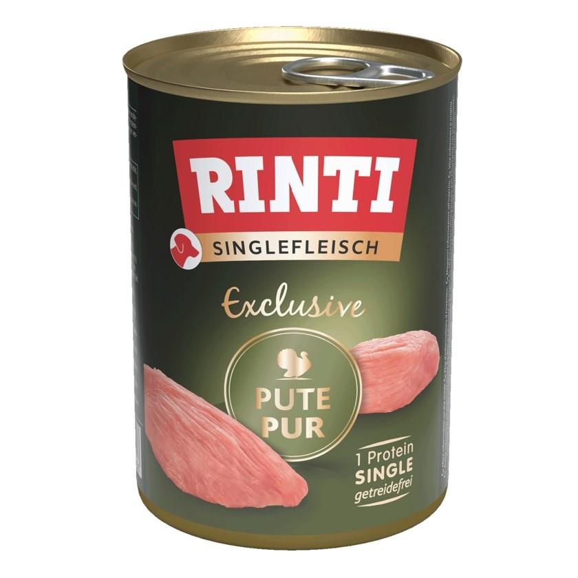 Vådfoder til hund – RINTI Singlefleisch Exclusive Kalkun 400 g