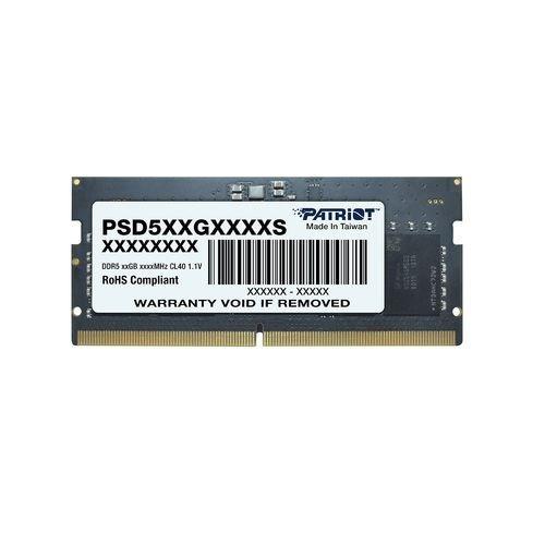 RAM til bærbar – Patriot Memory Signature DDR5 16 GB (1×16 GB) 5600 MHz SO-DIMM billede