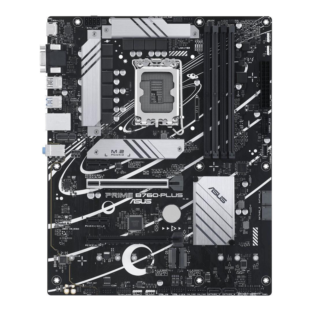 Bundkort ASUS Prime B760-PLUS - Intel B760, LGA 1700, ATX