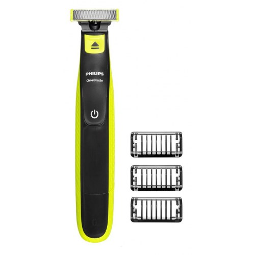 Barbermaskine – Philips OneBlade QP2724/10, våd/tør, grå/lime
