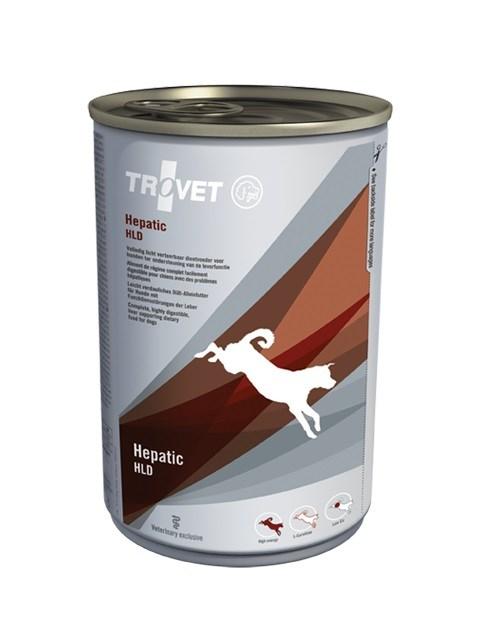 Hundefoder vådfoder TROVET Hepatic HLD kylling - 400 g