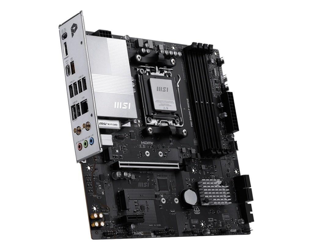 Bundkort MSI PRO B840M-P WiFi 6E (AM5, micro ATX) billede