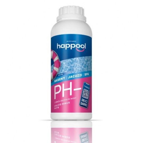 Pool pH-sænker - Acrylmed Calcid Minus væske, 1 l