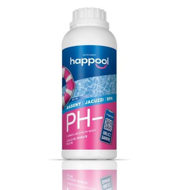 Pool pH-sænker - Acrylmed Calcid Minus væske, 1 l