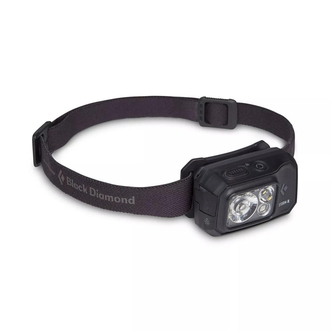 Pandelygte Black Diamond Storm 500‑R - sort