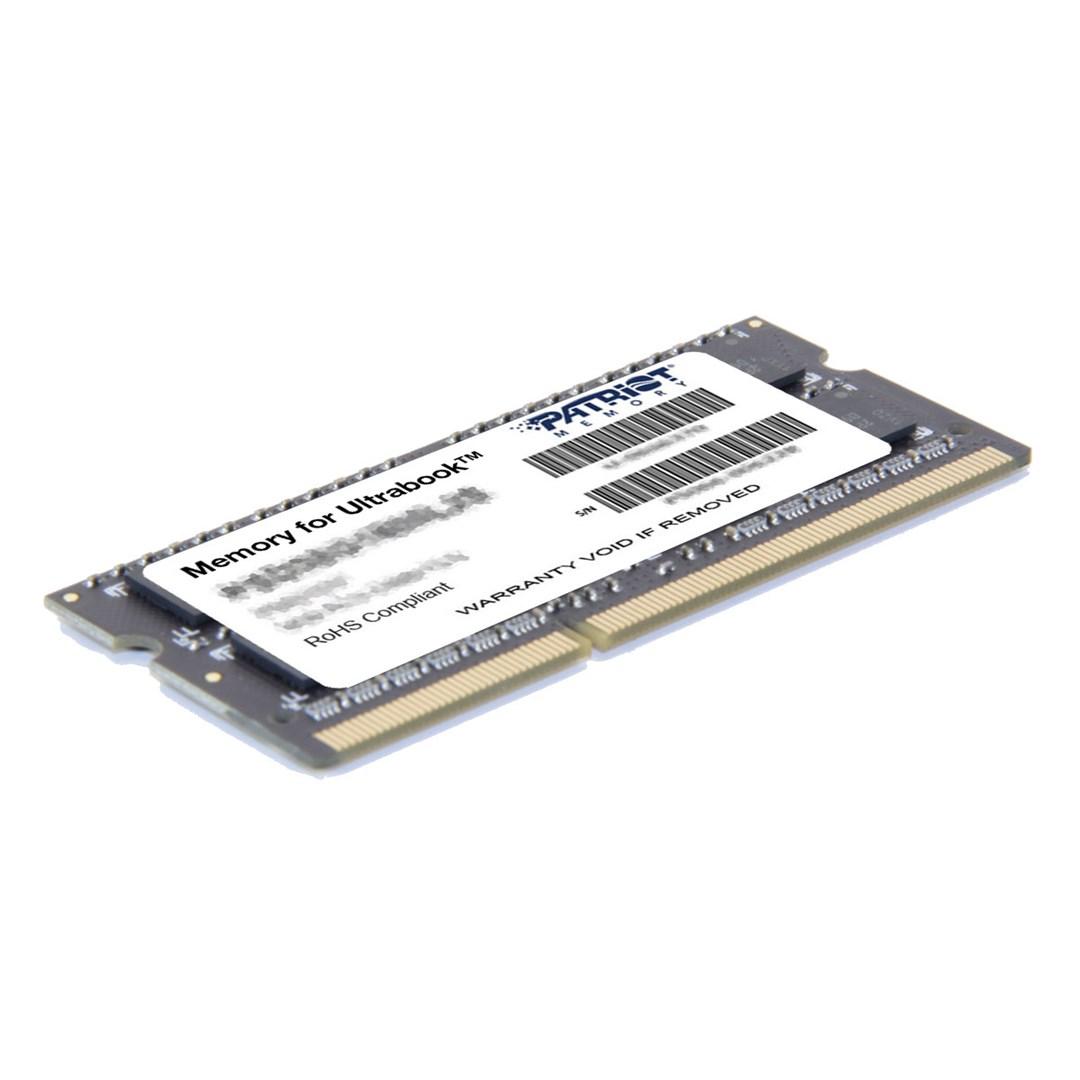 RAM til bærbar – Patriot Memory 8 GB DDR3 1600 MHz SO-DIMM (1×8 GB) billede