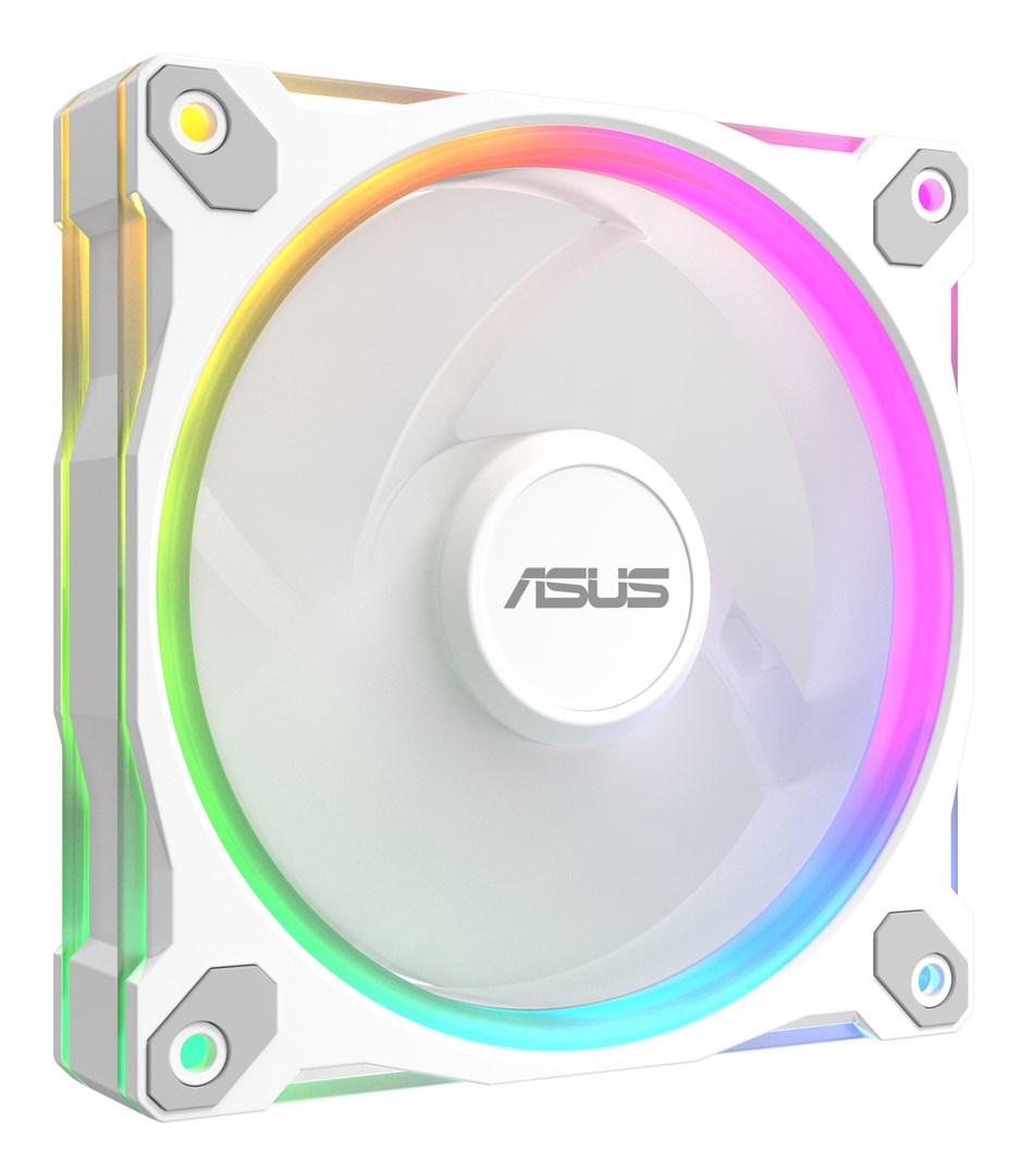 PC blæser 120 mm - ASUS Prime MR120 ARGB Reverse, hvid billede