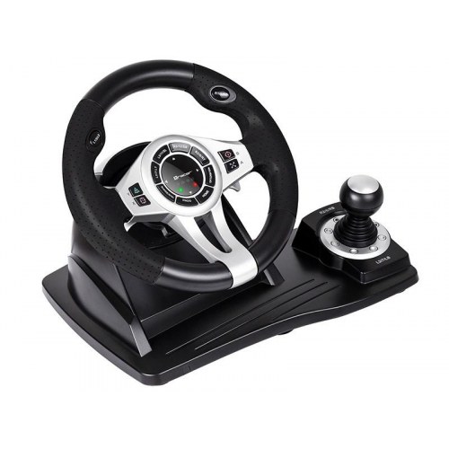 Rat og pedaler til gaming – Tracer TRAJOY46524 (PS4/PS3, sort)