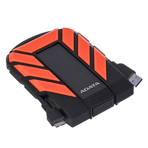 Ekstern harddisk ADATA HD710 Pro 2 TB – sort/rød
