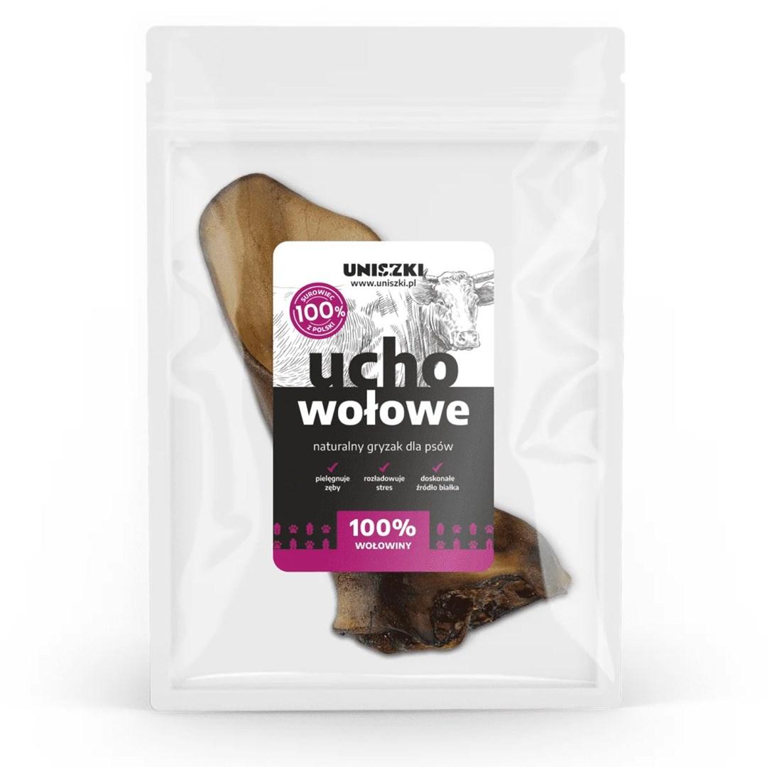 Hundegodbid – UNISZKI Okseøre Medium, 1 stk