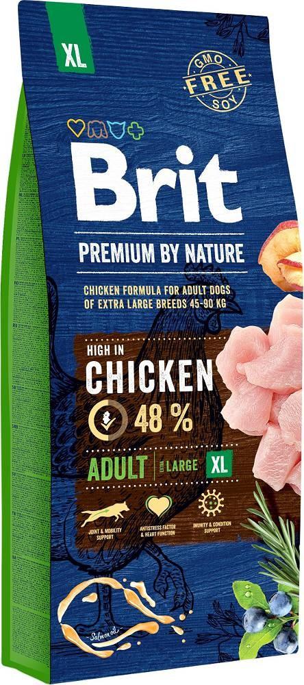 Hundefoder Brit Premium by Nature Adult XL Chicken 15 kg