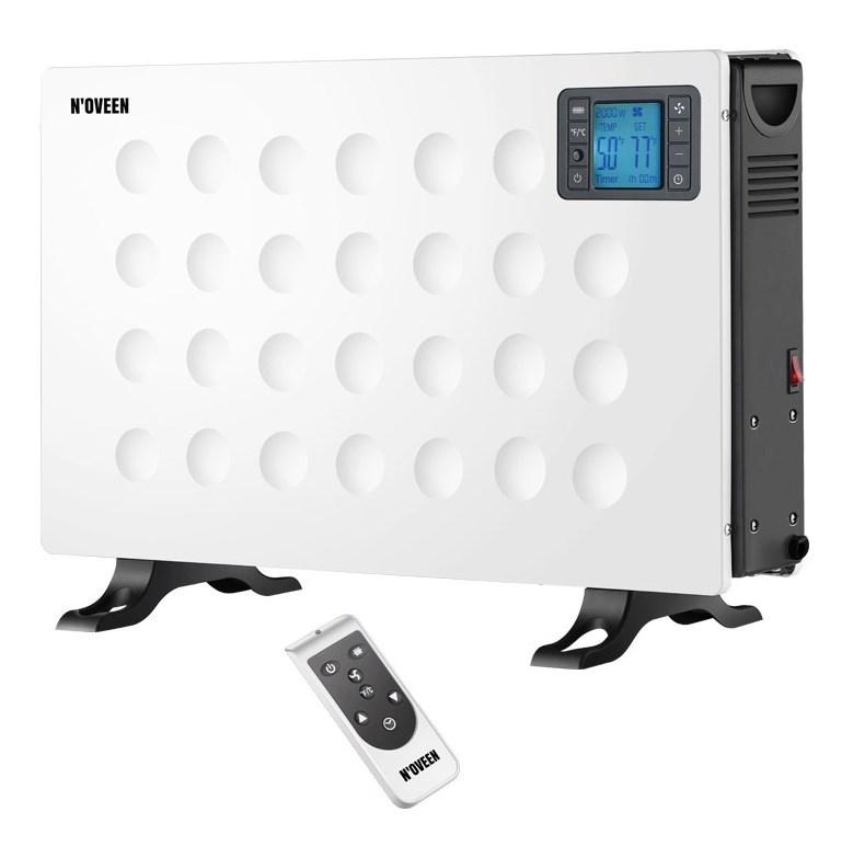 Konvektor varmeapparat N’oveen CH8000 LCD Smart – hvid billede