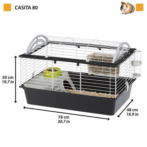 Bur FERPLAST Casita 80 til marsvin og kanin