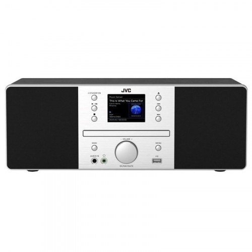 JVC RD-E874B DAB+ radio med Bluetooth og CD – 20 W