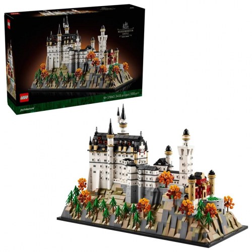 LEGO Architecture 21063 Neuschwanstein Slot – byggesæt til voksne