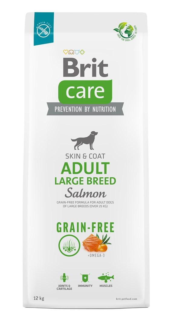Hundefoder tørfoder Brit Care Adult Large Breed Laks 12 kg