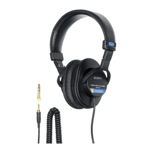 Hovedtelefoner over‑ear Sony MDR-7506 – lukkede studiehovedtelefoner, sort